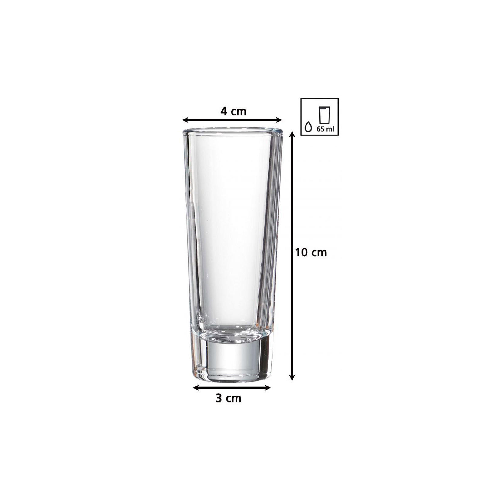 SCHNAPSGLÄSER Skol transparent 65 ml 12er Set - Transparent, Glas (0.065L) - Ritzenhoff Breker
