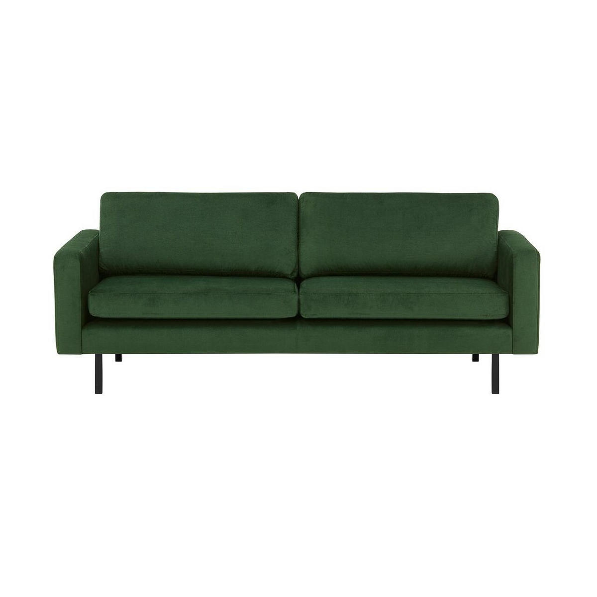 DREISITZER-SOFA Lioni-Kronos 14 - Grün, Holz/Textil (200/84/94cm)