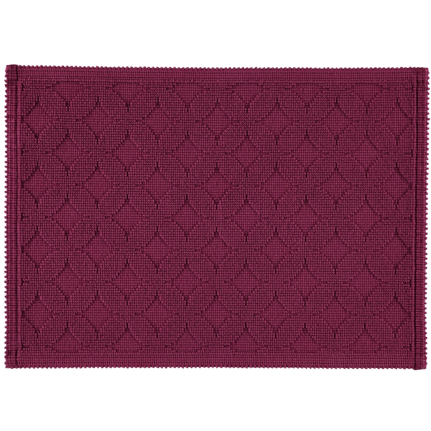 BADEMATTEN SEASIDE BERRY - 237 - Lila, Textil (50/70cm) - Rhomtuft