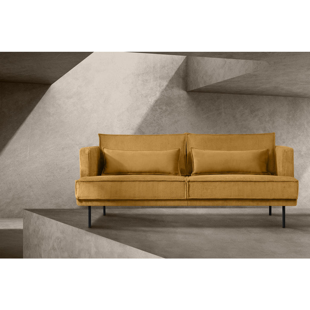 Thumbnail - Konsimo® 3-Sitzer-Sofa, Gelb, Textil, 193x84x92 cm, Hergestellt in Europa, Wohnzimmer, Sofas & Couches, Sofas, 3-Sitzer ...