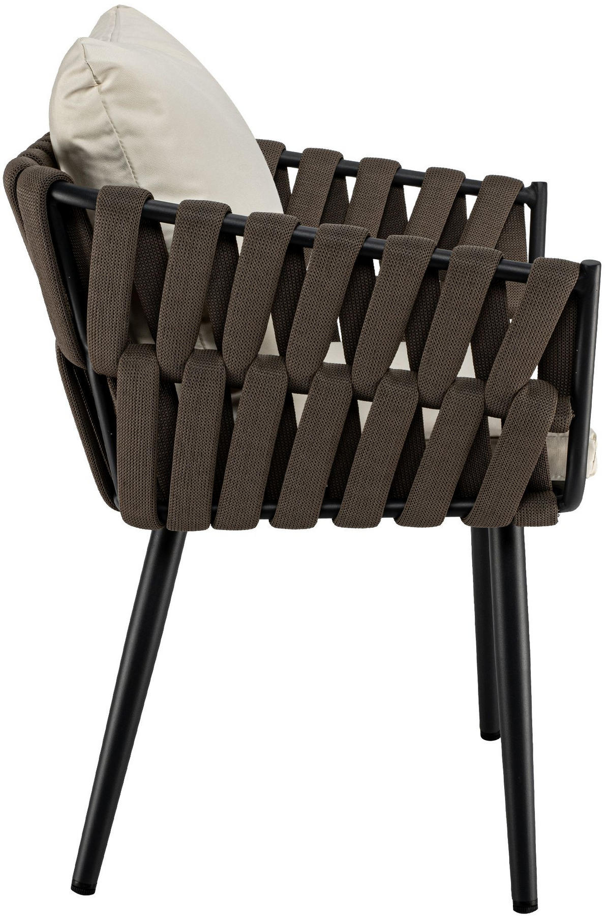 GARTENSTUHL Metall Creme - Creme, Metall (61/43/56cm) - CLP