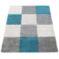 HOCHFLORTEPPICH 160/220 cm Mango 316 - Türkis, Textil (160/220cm) - Paco Home
