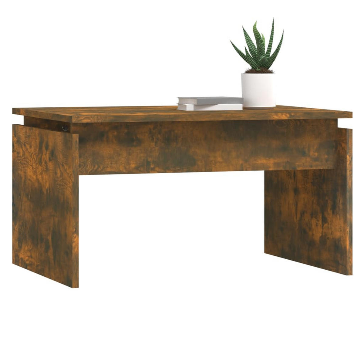 COUCHTISCH Räuchereiche 68x50x38 cm Holzwerkstoff - Braun, Holzwerkstoff (68/50/38cm) - furnicato