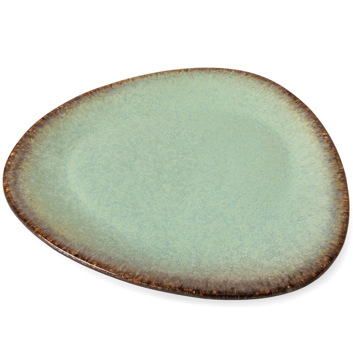GESCHIRRSET PRIMA, 6-Personen, 30-tlg, Salbeigrün - Salbeigrün, Keramik (30/2.4/28cm) - KONSIMO®