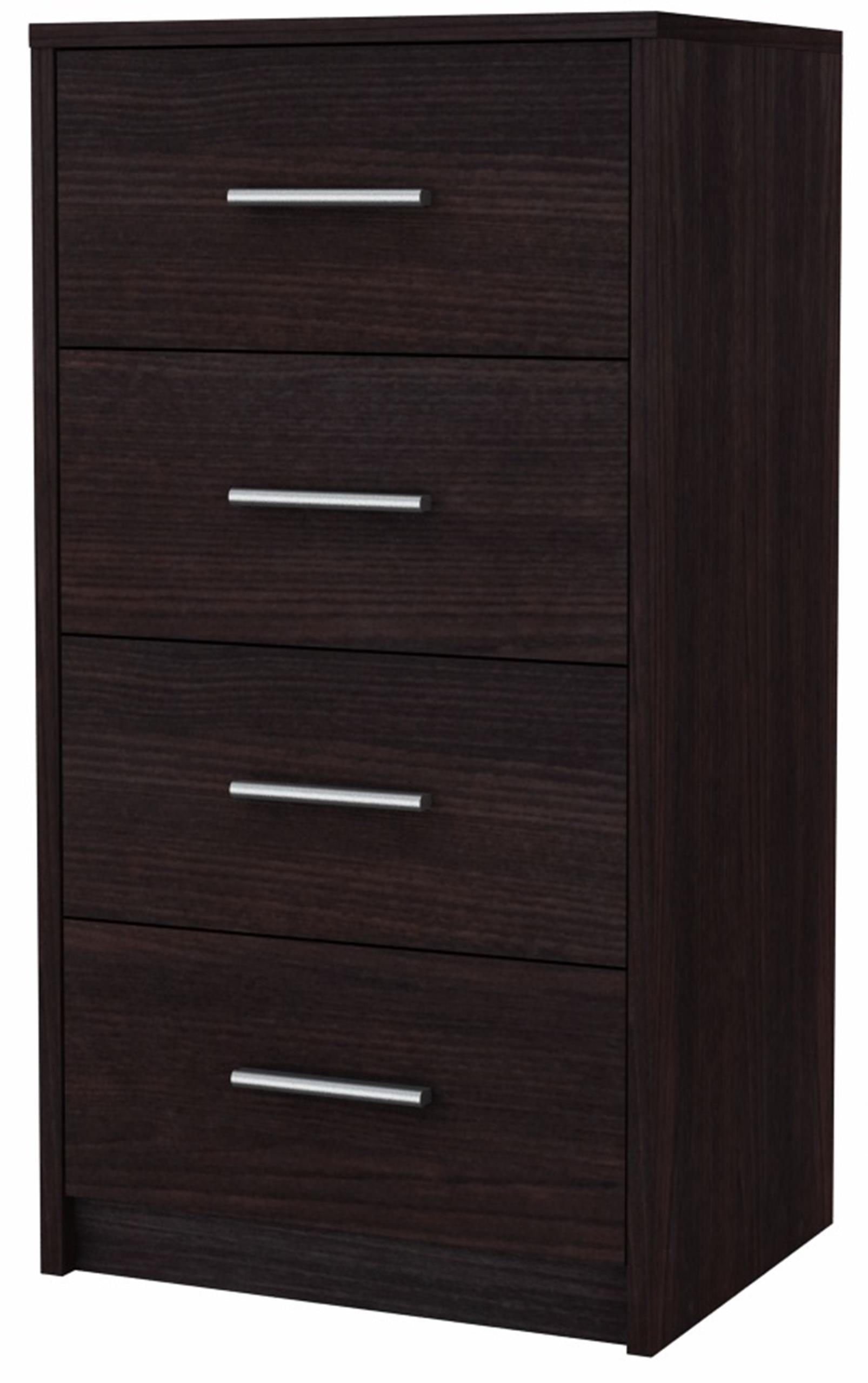 KOMMODE Bodo 4S Wenge 40/35/75 cm - Wengefarben, Holzwerkstoff (40/75/35cm) - Matkam Möbel