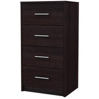 KOMMODE Bodo 4S Wenge 40/35/75 cm - Wengefarben, Holzwerkstoff (40/75/35cm) - Matkam Möbel