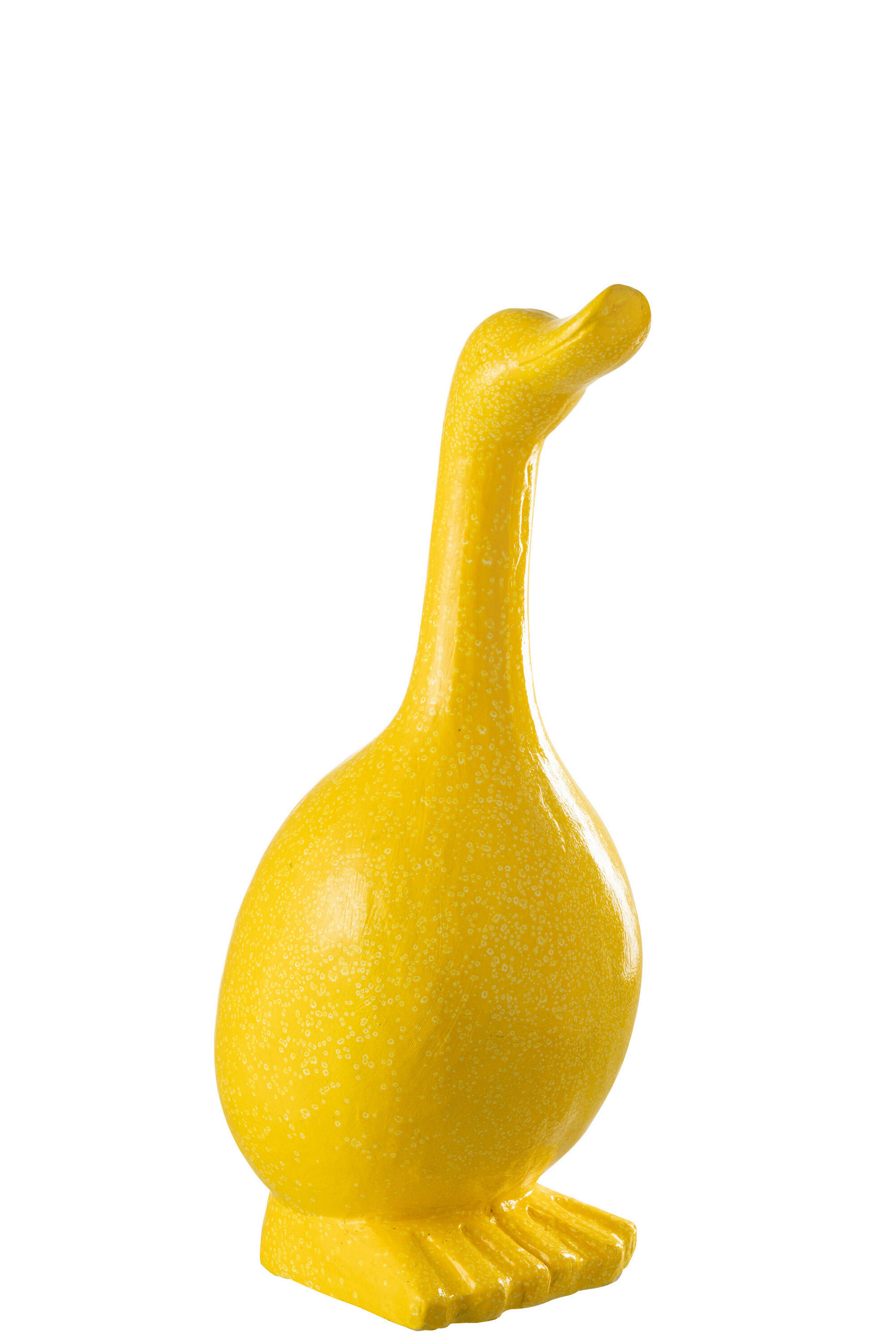 DEKO-OBJEKTE GANS - Polyresin - Gelb - Gelb, Glas/Naturmaterialien (25/60/31cm) - J-Line