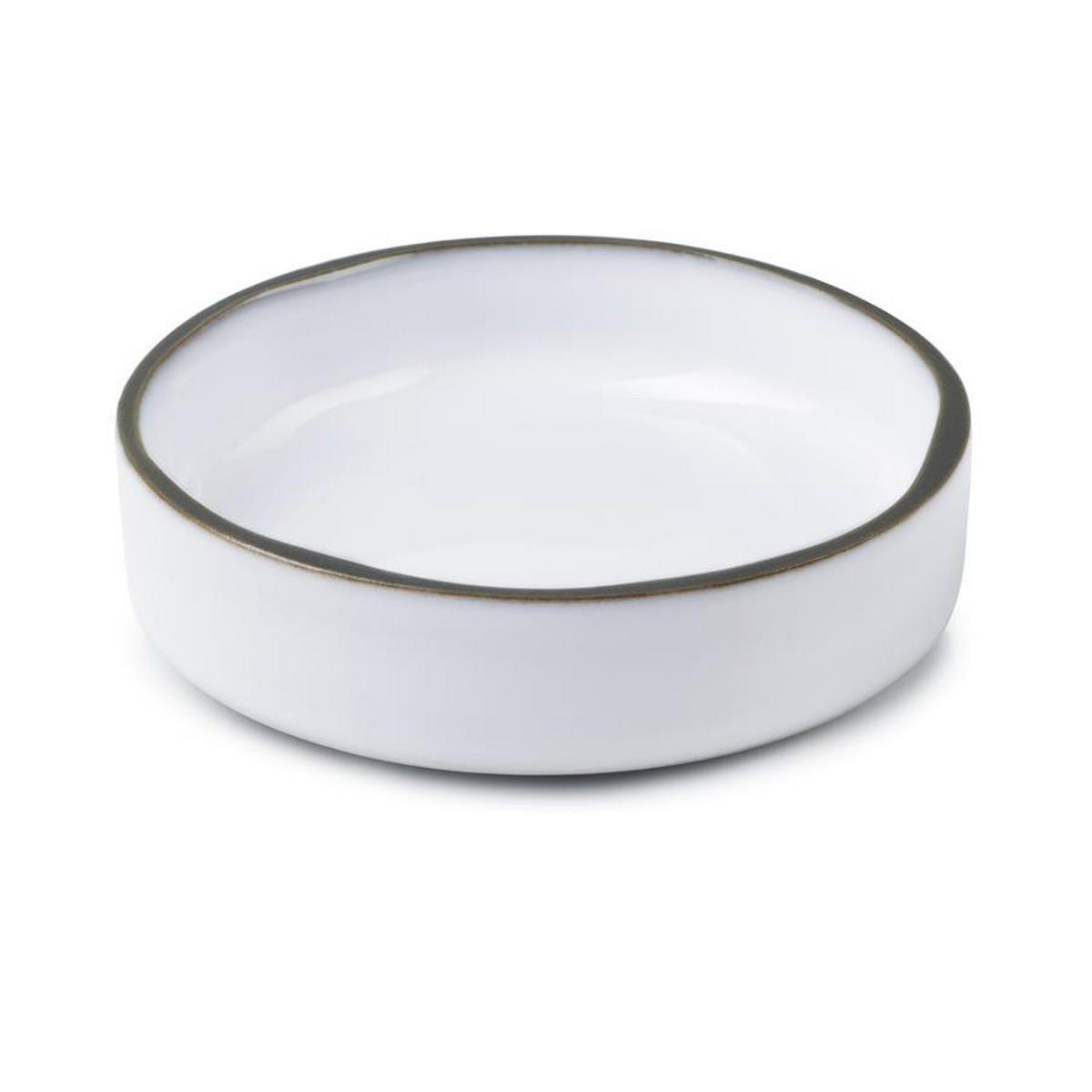 SCHÄLCHEN / COUPTELLER CARACTERE 3,4 cl Kumuluswolke weiß - Weiß, Keramik (7cm) - Revol Porcelaine France