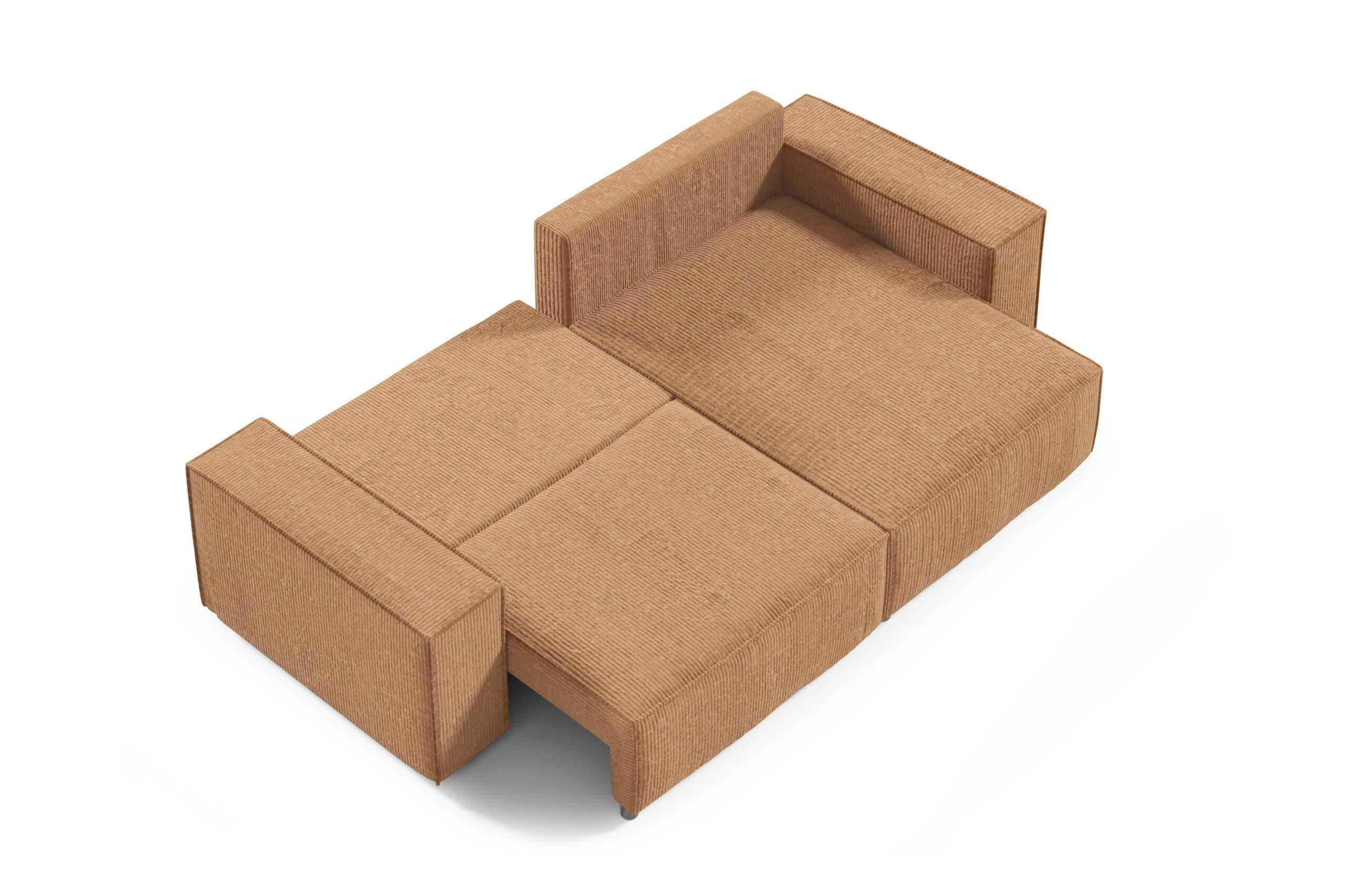 ECKSOFA mit Schlaffunktion Grau Anthrazit - Dunkelgrau, Textil (257/148cm) - Furnisell