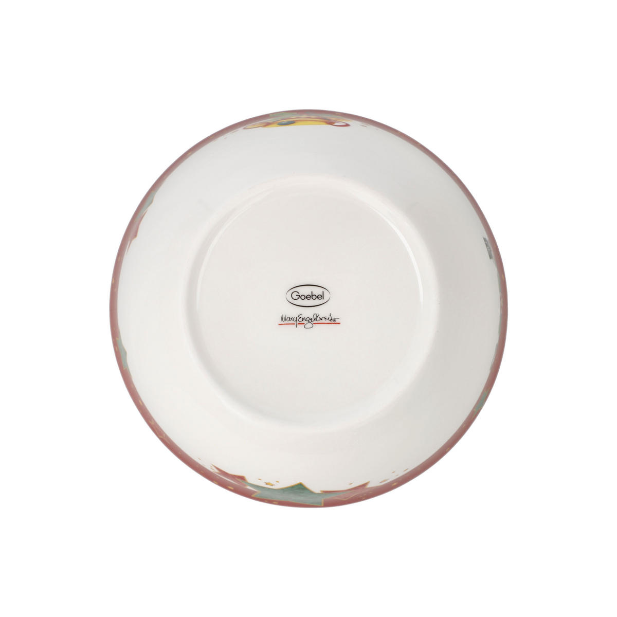 KÜNSTLERSCHALE Mary Engelbreit - Home Sweet Home, Fine Bone China, Bunt, 15 cm - Multicolor, Keramik (7cm) - Goebel