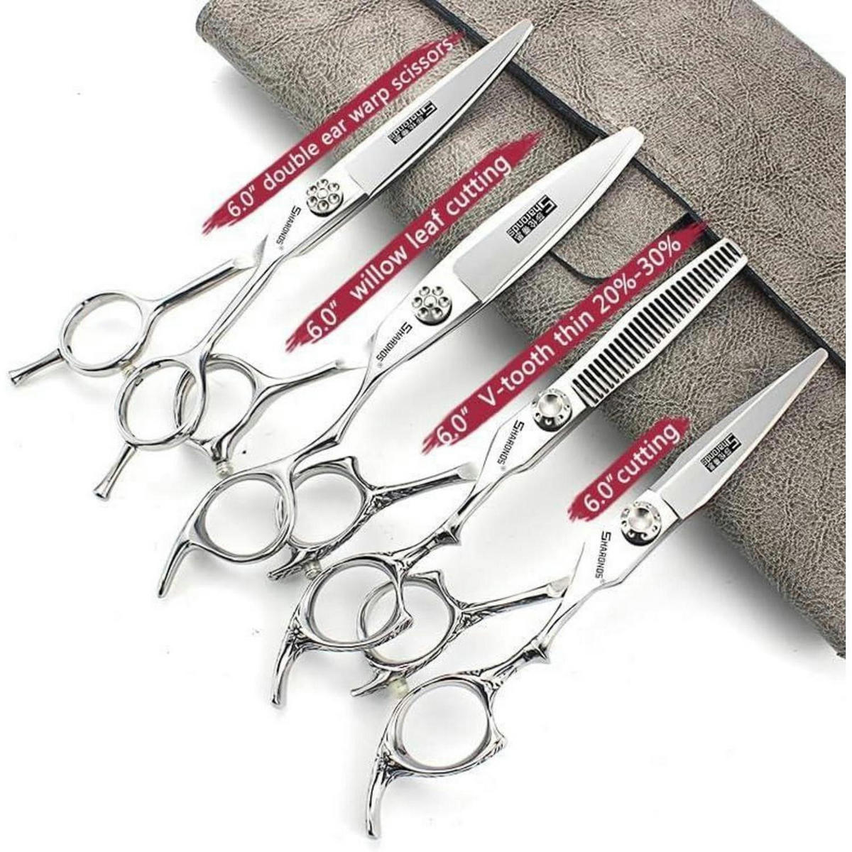 HAARSCHNEIDE-SET 4-teiliges Set - Silberfarben, Metall (6/1/17.8cm)