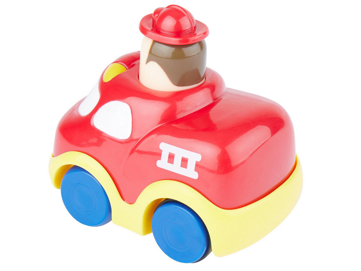 AUFZIEHAUTO ab 1 Jahr Tut Tut - Blau, Kunststoff (7/11cm) - Bieco Spielwaren