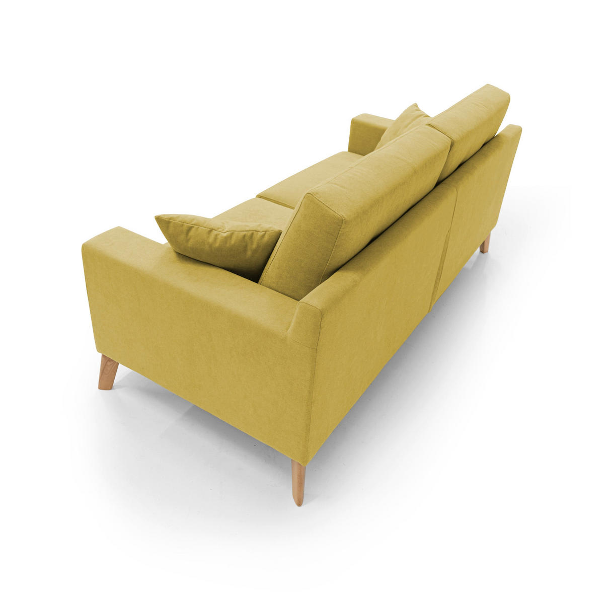 LINEARSOFA Danish - Gelb, Textil (146/95/91cm) - Divani.store