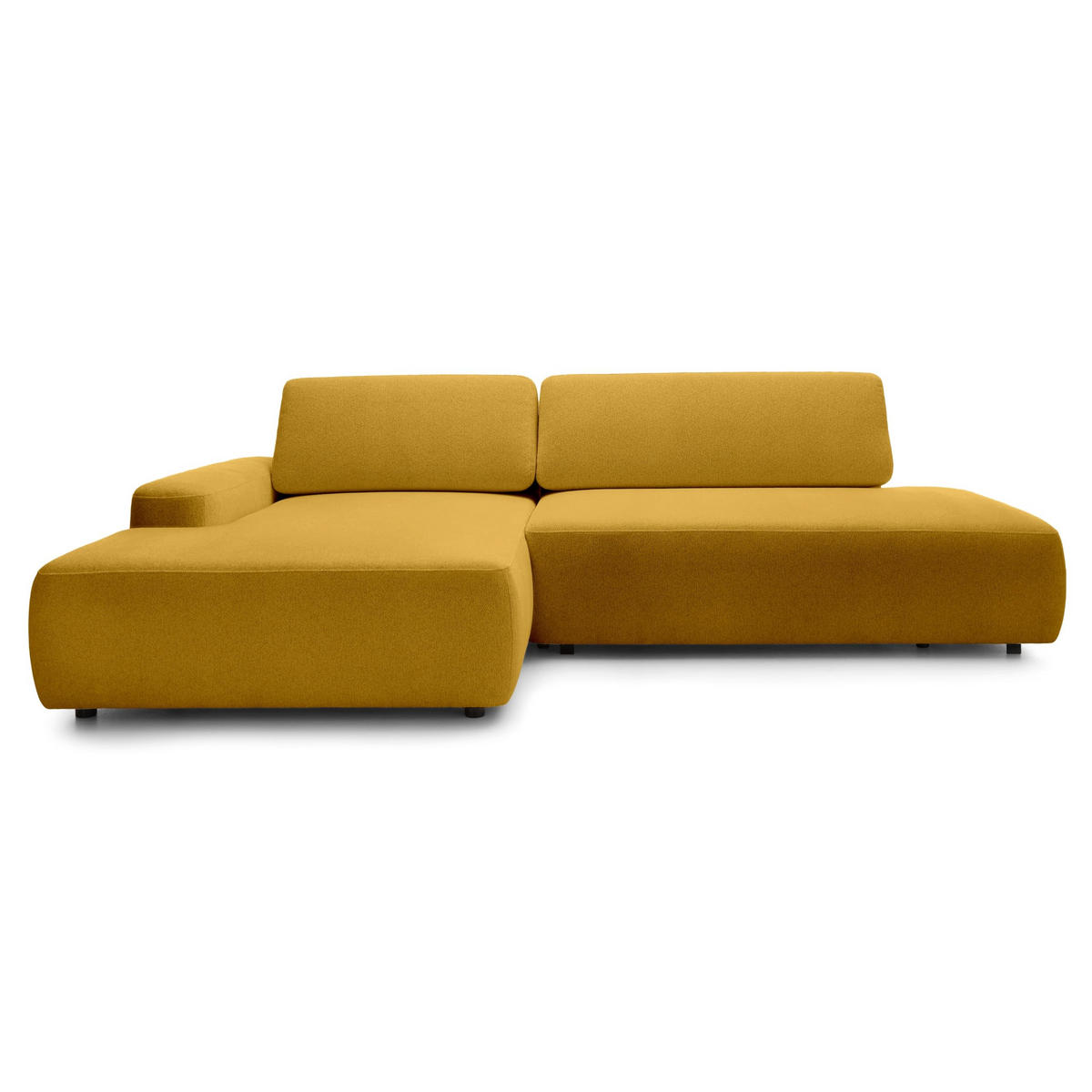 ECKSOFA Bamby Honigeiche 276 cm - Honigeiche, Textil (276/82/164cm) - Pillovely