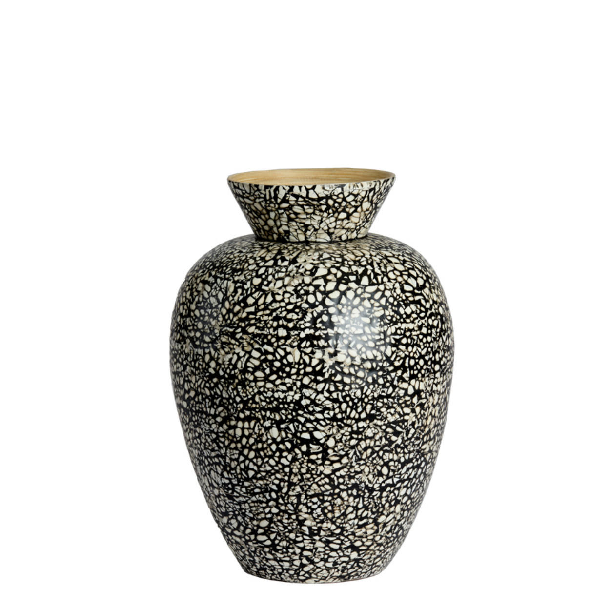 Light & Living Vase Weiß 38 cm