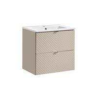 WASCHTISCH 60cm Manoa Kaschmir - Beige, Holzwerkstoff (60/57/40cm) - Petits-meubles