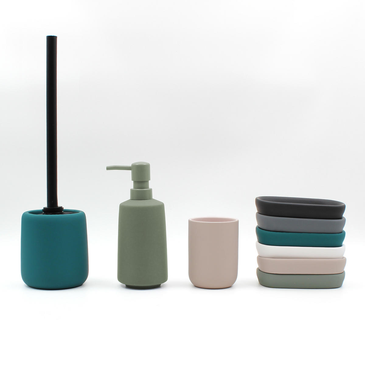 SEIFENABLAGE Keramik Ceralie 13,5/9,5 cm - Schwarz, Keramik (9.5/2.5/13.5cm) - Douceur d´intérieur