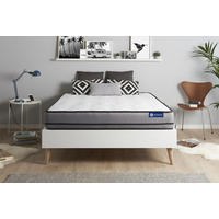 MATRATZE Actimemo night Memory-Schaum 160 x 195 cm h4 - Weiß, Textil (160/195cm) - ACTISOM