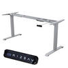 TISCHGESTELL HÖHENVERSTELLBAR LIFT S5 silber - Grau, Metall (68/180/118cm) - Albatros
