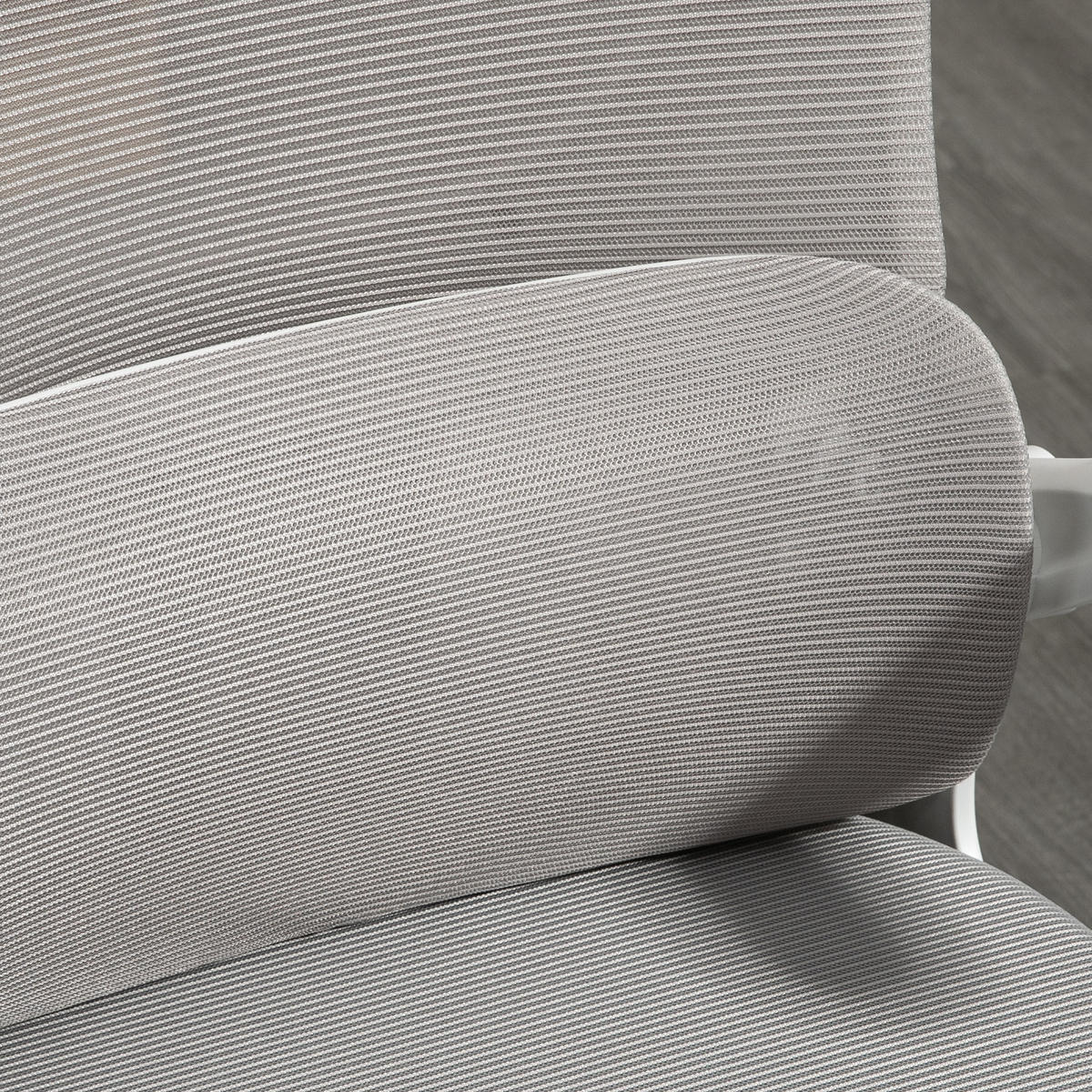 GAMINGSTUHL 60/122/59 cm Grau aus Mesh höhenverstellbar - Grau, Textil (59/122/60cm) - OKMYHOME
