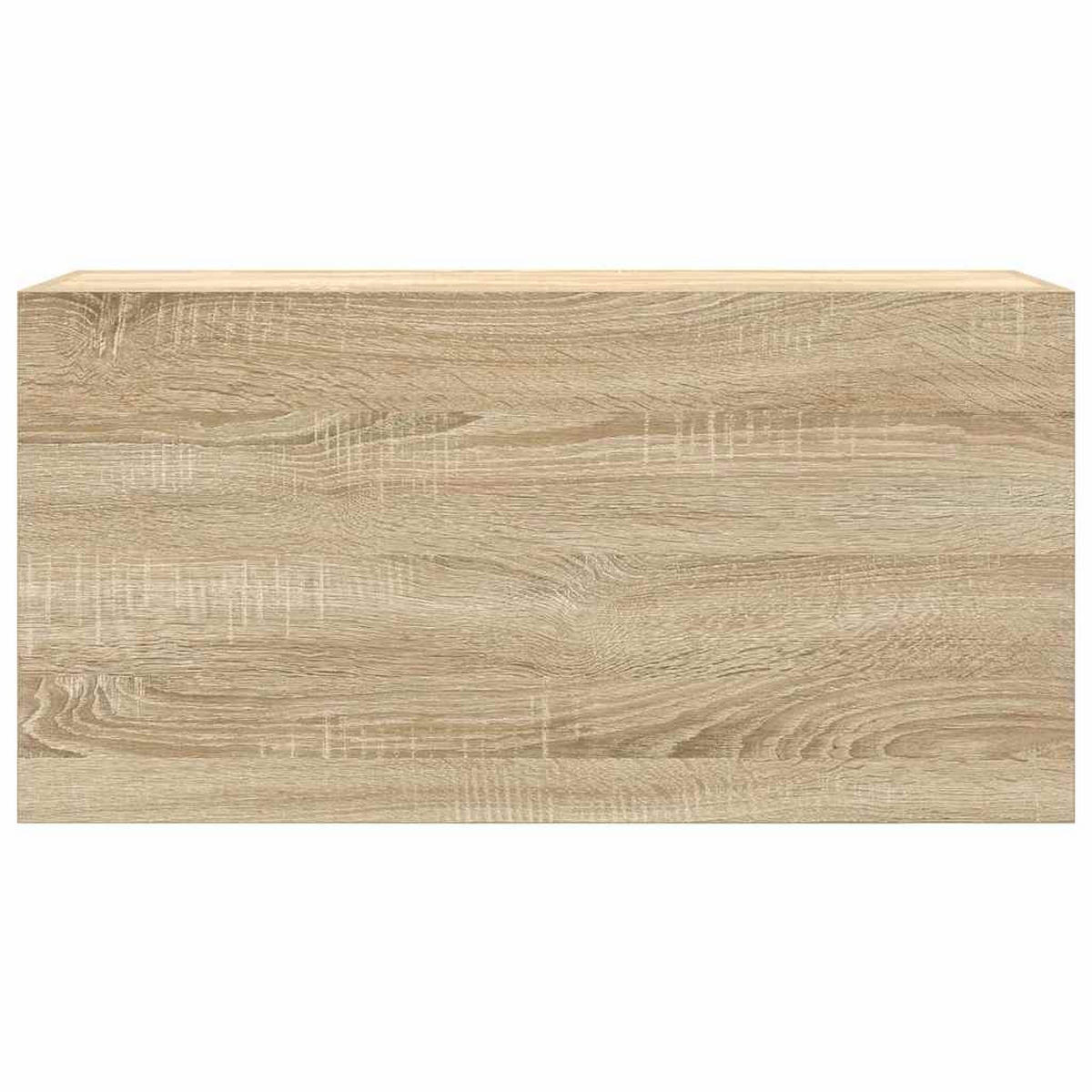 BAD-WANDSCHRANK Sonoma-Eiche 80/25/40 Cm Holzwerkstoff - Hellbraun, Holzwerkstoff (25/40/80cm) - vidaXL