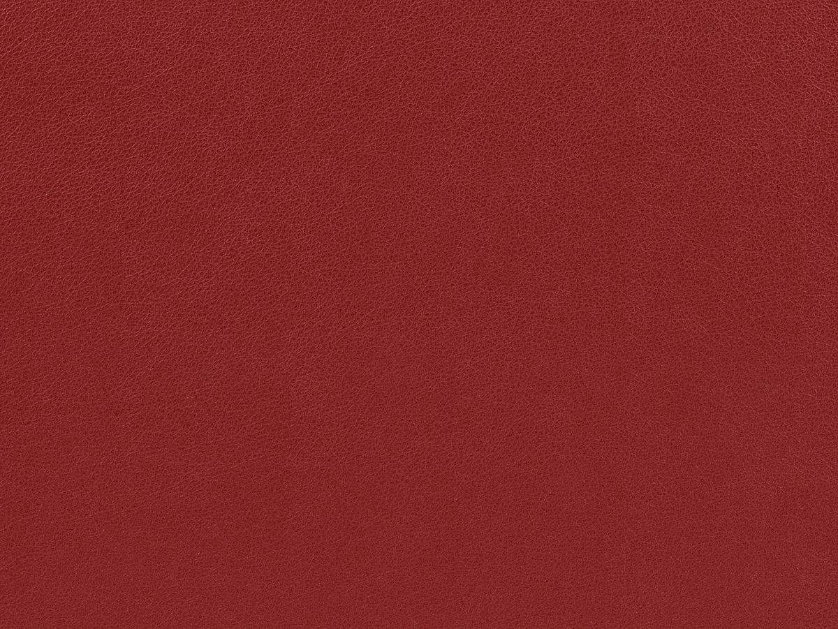 SOFA - 4 Personen - leder - rot Mishima - Rot, Leder (260/79/167cm) - Vente-Unique