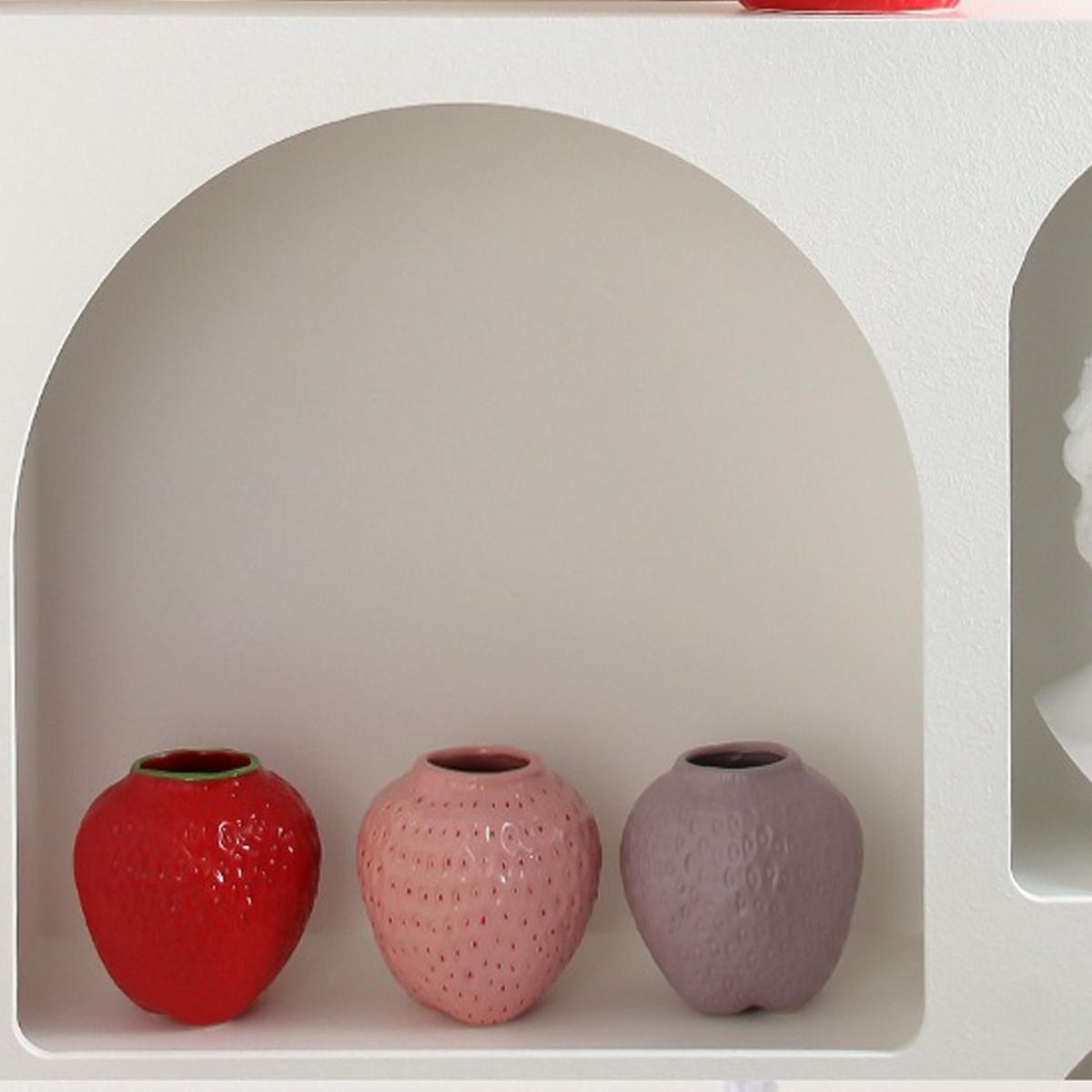 VASE Keramik - Pink, Metall (13cm) - LIBRATON
