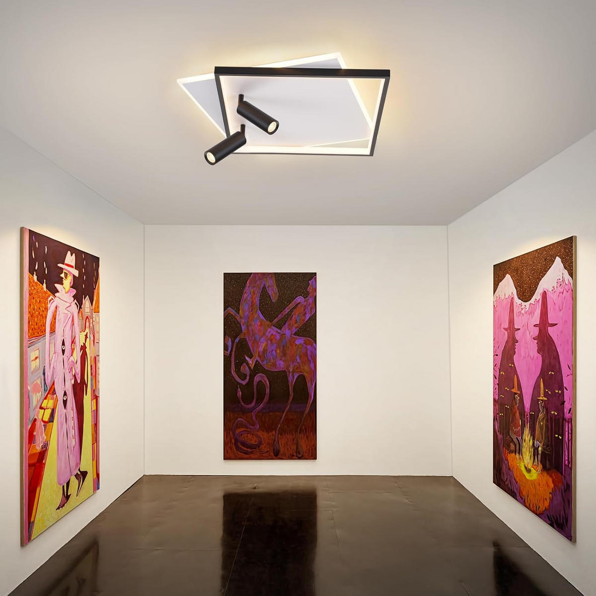 STRAHLER Vyrthark 50/13/50 cm - Weiß, Metall (50/50/13cm) - ZMH