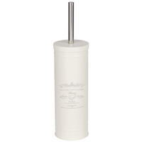 BÜRSTENKASTEN Home Paris 9/9/38 cm - Weiß, Metall (9/38/9cm) - Wenko