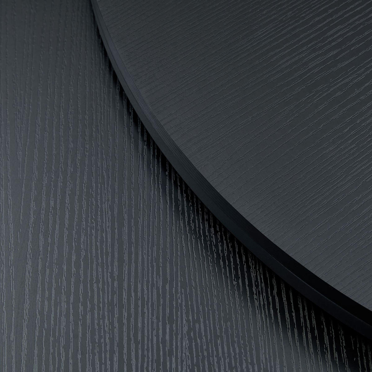 COUCHTISCHSET TOURS 2er Set schwarz/schwarz - Schwarz, Holzwerkstoff (80/80/45cm) - IDIMEX