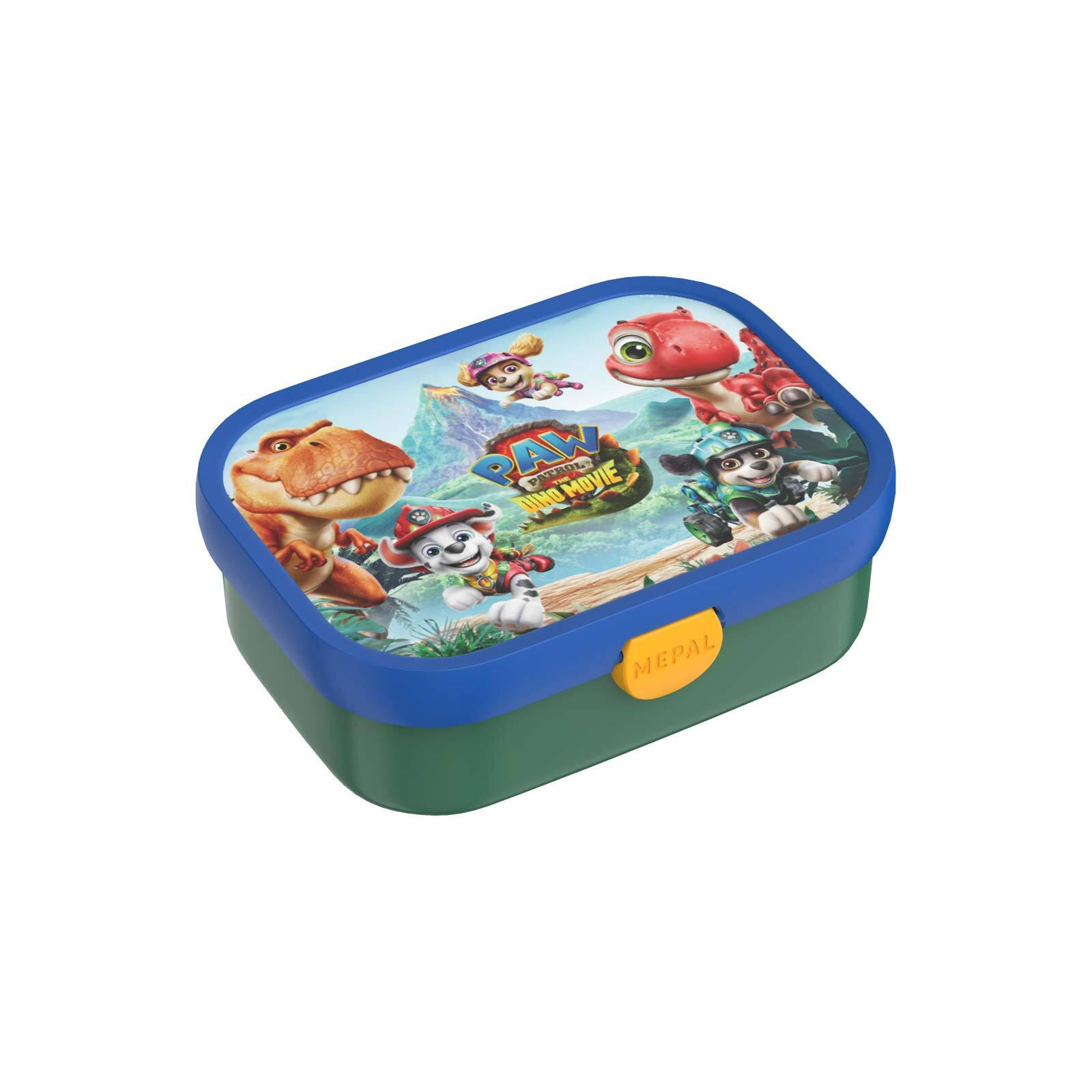 BROTDOSE MIT GABEL Campus (2026) Paw Patrol Dino 750 ml - Multicolor, Kunststoff (13.2/6.1/17.8cm) - Mepal