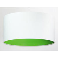HÄNGELEUCHTE Grün 60/30 cm - Weiß/Grün, Kunststoff (60/1.1/30cm) - ONZENO