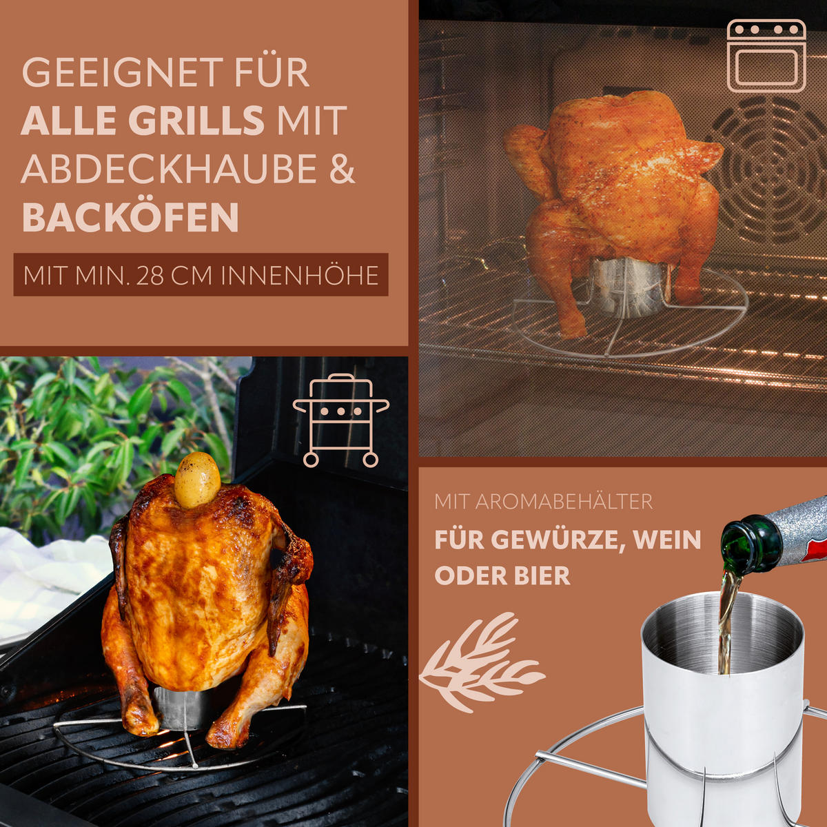 GEFLÜGELSCHERE, silber - Edelstahlfarben, Metall (20/9.5/20cm) - bremermann
