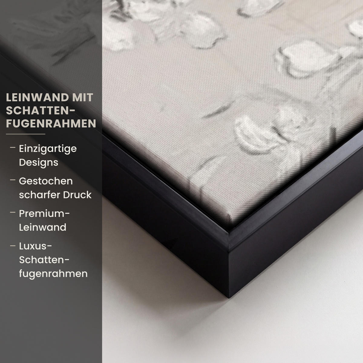 LEINWAND Bilder mit Rahmen - Mandelblüte - Kunst - Van Gogh - Beige - Abstrakt - 150x100 - Braun, Textil (150/100cm) - MuchoWow