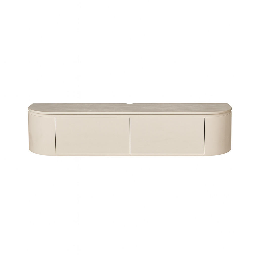 TV-MÖBEL Excellent Beige 35/120/30 cm - Beige, Holz (120/30/35cm) - Starfurn