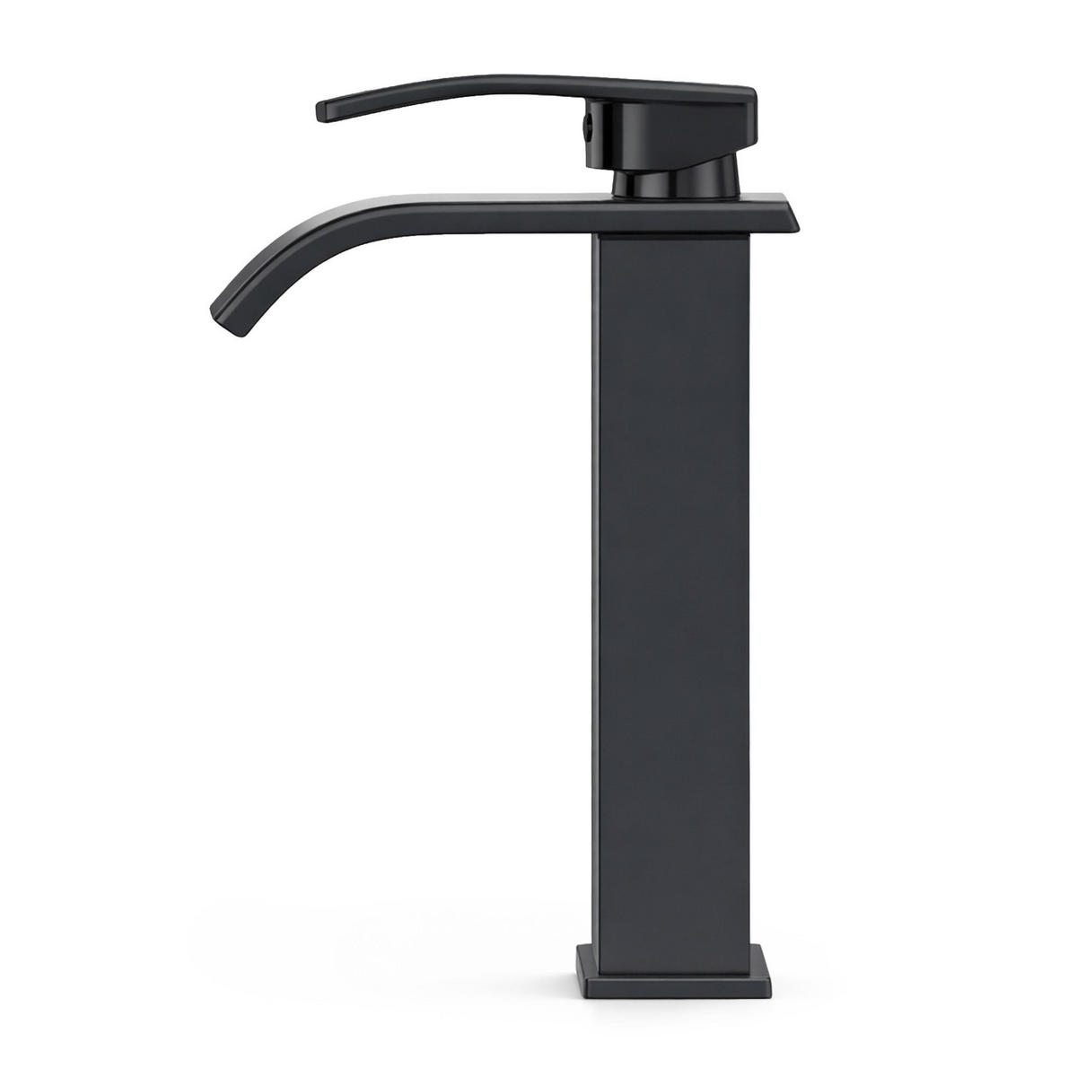 WASCHTISCHARMATUR Evio - Schwarz - Schwarz, Keramik/Metall (5/30/10.5cm) - Akord