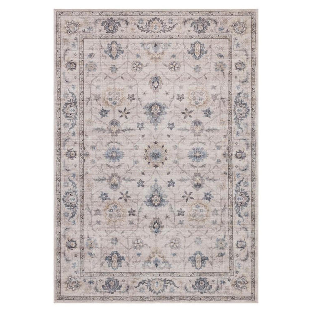 DESIGNTEPPICH Aria Beige/Blau 200x290 cm - Multicolor, Textil (200/290cm) - Vercai Rugs