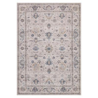 DESIGNTEPPICH Aria Beige/Blau 200x290 cm - Multicolor, Textil (200/290cm) - Vercai Rugs