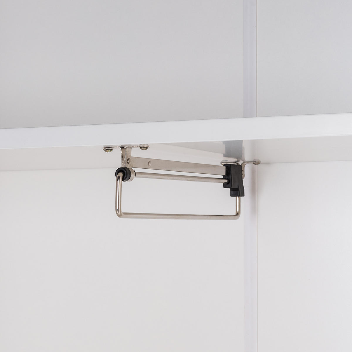 GARDEROBENSCHRANK - Eichefarben/Weiß, Holzwerkstoff (76/193/37cm) - home24