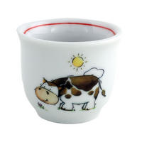 EIERBECHER 4,5 cm Kuh - Multicolor, Keramik (5/4.3/5cm) - Eschenbach
