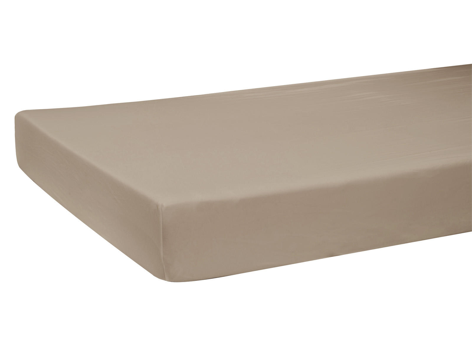 BABY-SPANNBETTLAKEN BasicSoft Baumwoll-Jersey mit Elasthan plaza-taupe 40/90 cm - Taupe, Textil (40/90cm) - beties Heimtextil