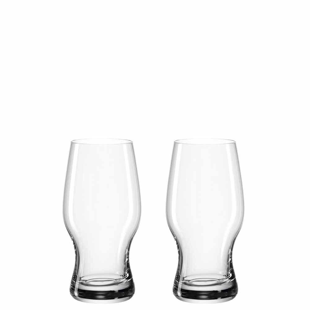 2ER Set Biergläser 0,33l Taverna L049449 - Weiß, Glas (0.33L) - Leonardo