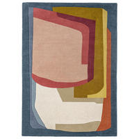 WOLLTEPPICH handgetuftet DIBBIN, Farbblöcke, Multi, 160 x 230 cm - Multicolor, Textil (160/230cm) - KADIMA DESIGN
