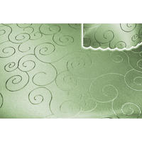 TISCHDECKE 110/180 cm Ornamente Lindgrün - Hellgrün, Textil (110/180cm) - TiborTex