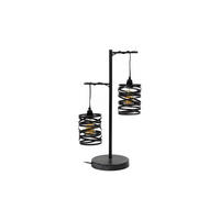 TISCHLAMPE ALMAS Schwarz Metall - Schwarz, Metall (23/37/70cm) - KAWOLA