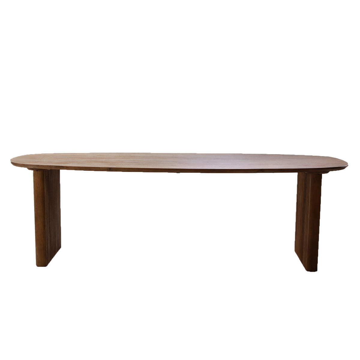ESSTISCH oval aus Mangoholz 180cm, natürlich - Braun, Holz (180/90/76cm) - Giga Meubel