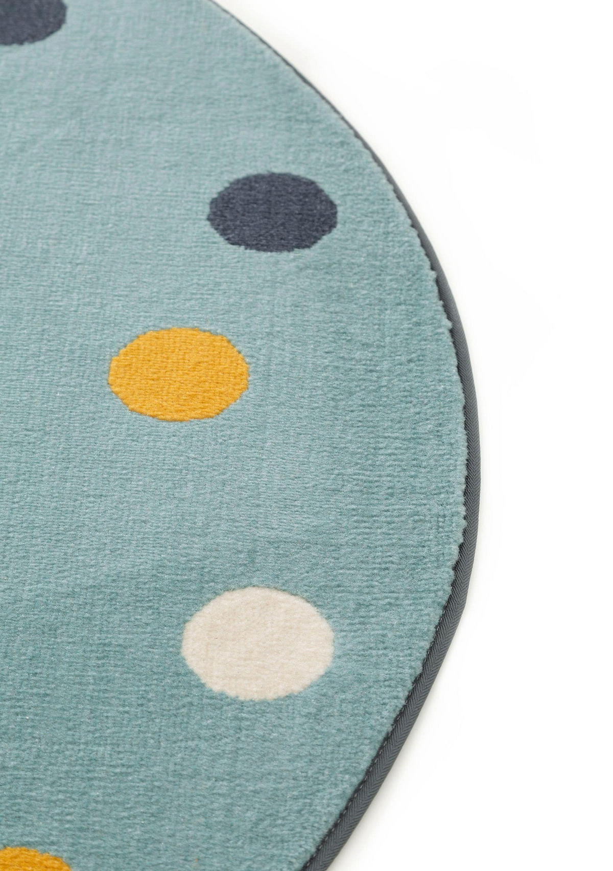 KINDERTEPPICH Juno Multicolor/Blau ø 120 cm rund - Multicolor, Textil (120/120cm) - Lytte