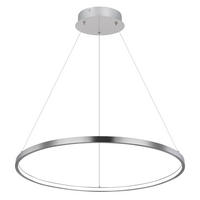 LED HÄNGELEUCHTE RALPH Silber - Silberfarben, Metall (60/60/120cm) - Globo Lighting