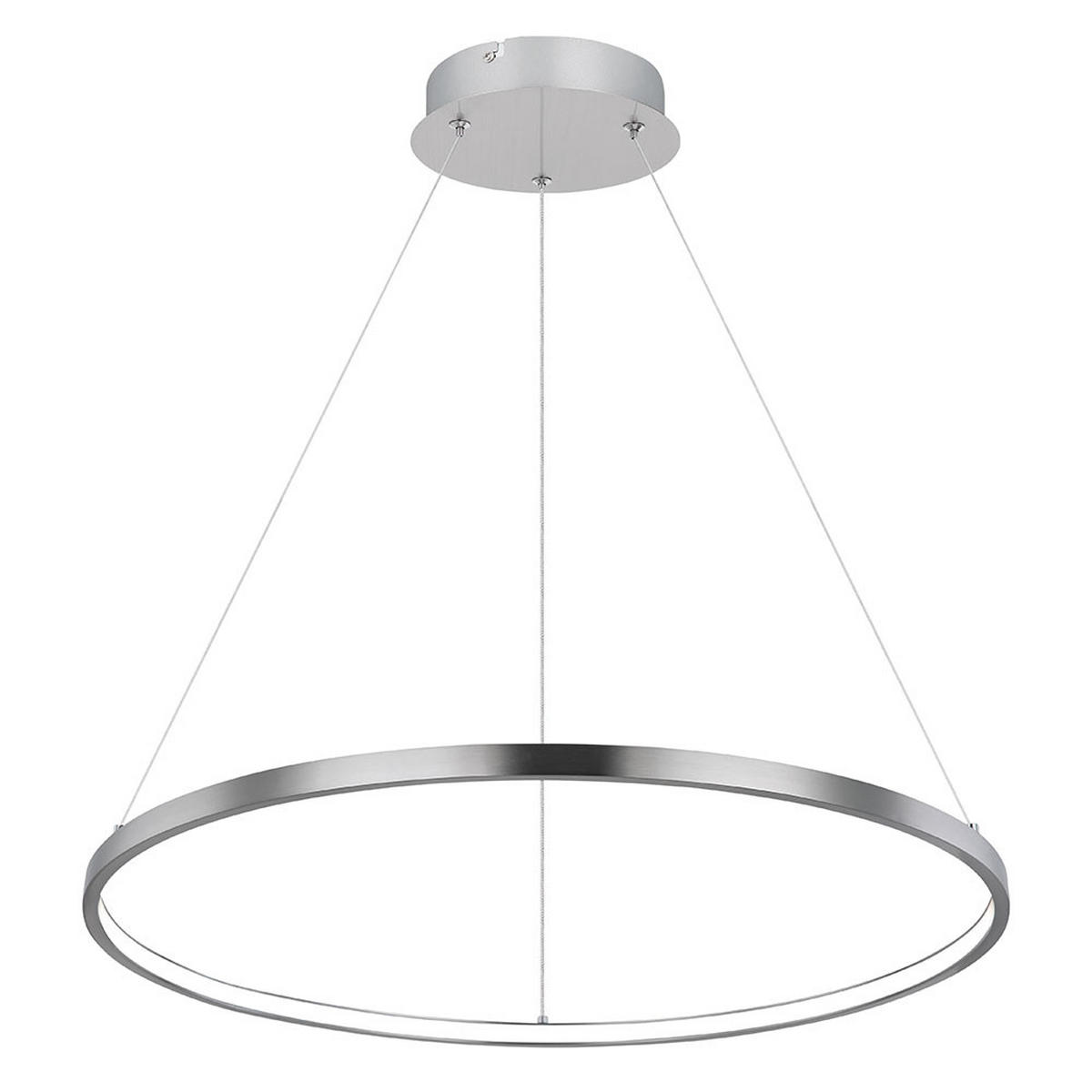 LED HÄNGELEUCHTE RALPH Silber - Silberfarben, Metall (60/60/120cm) - Globo Lighting