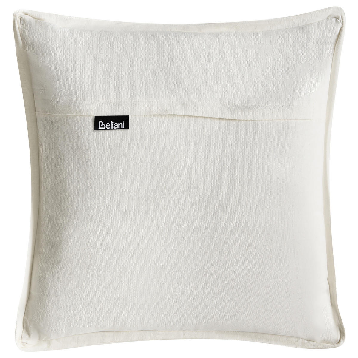 DEKOKISSEN 2er-Set Weiß 45/45 cm Knema - Weiß, Textil (45/45cm) - Beliani